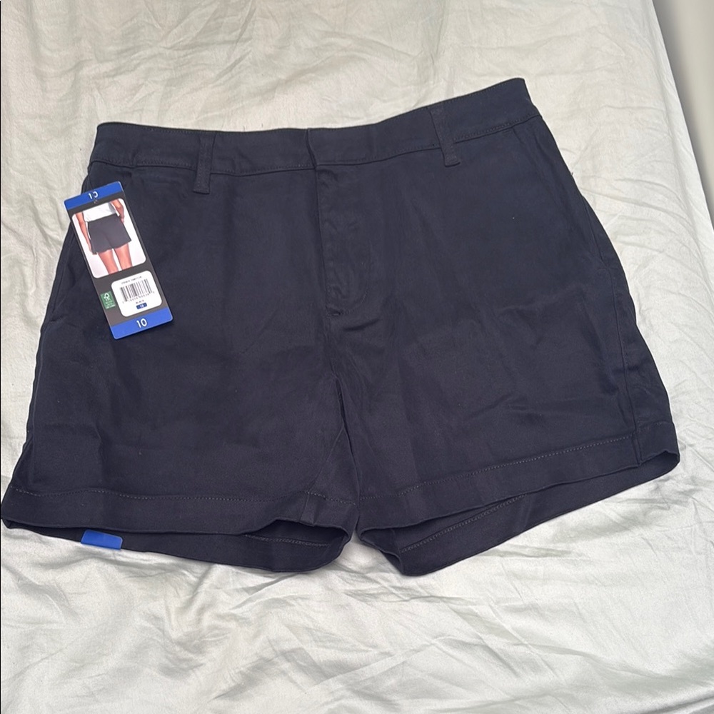 Banana Republic Black Bermuda Shorts